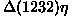 Delta (1232) eta